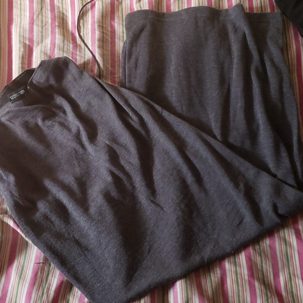 A long skirt